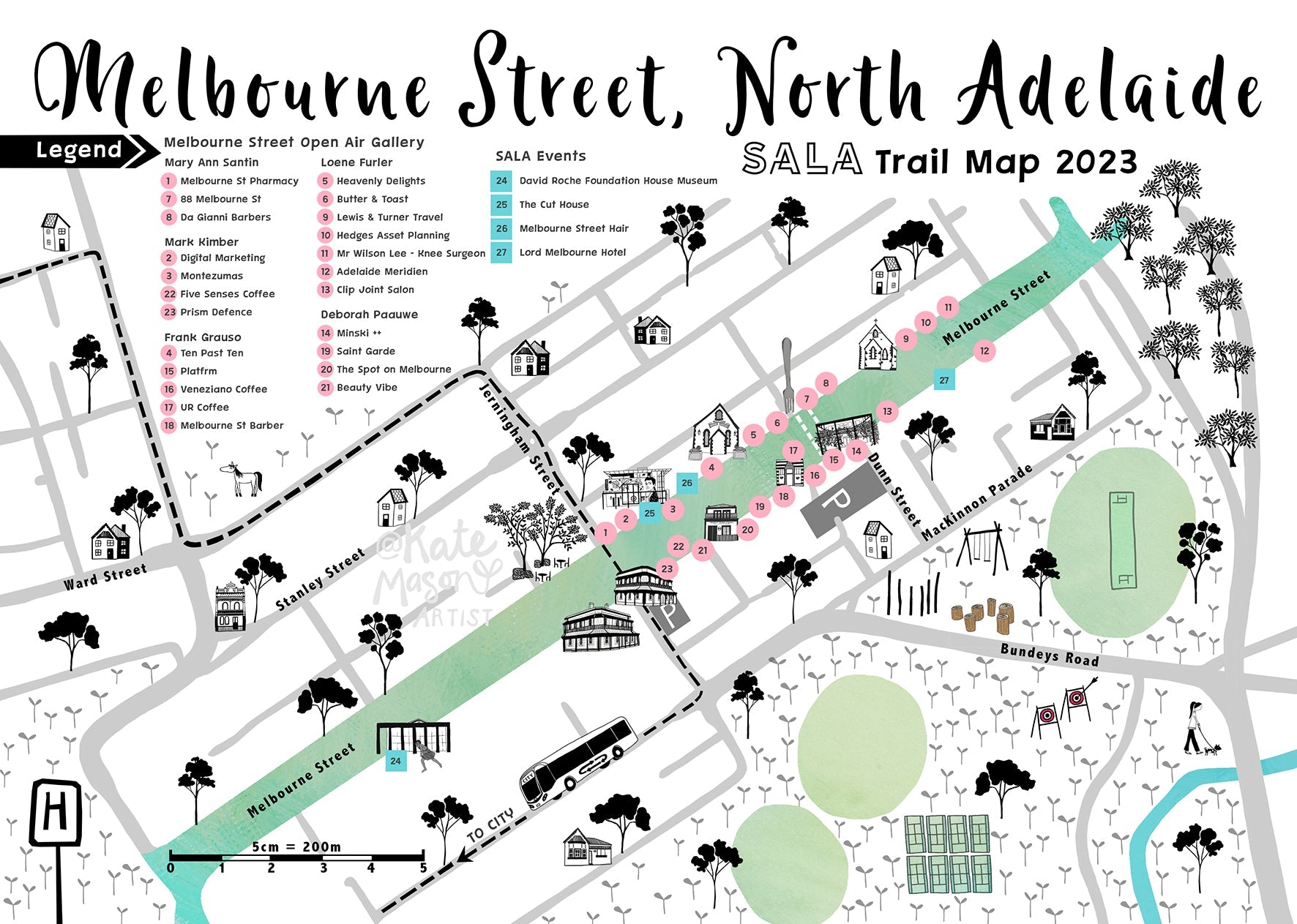 SALA Trail Map (2023)