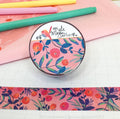 Pink Berry Blue Vine washi tape