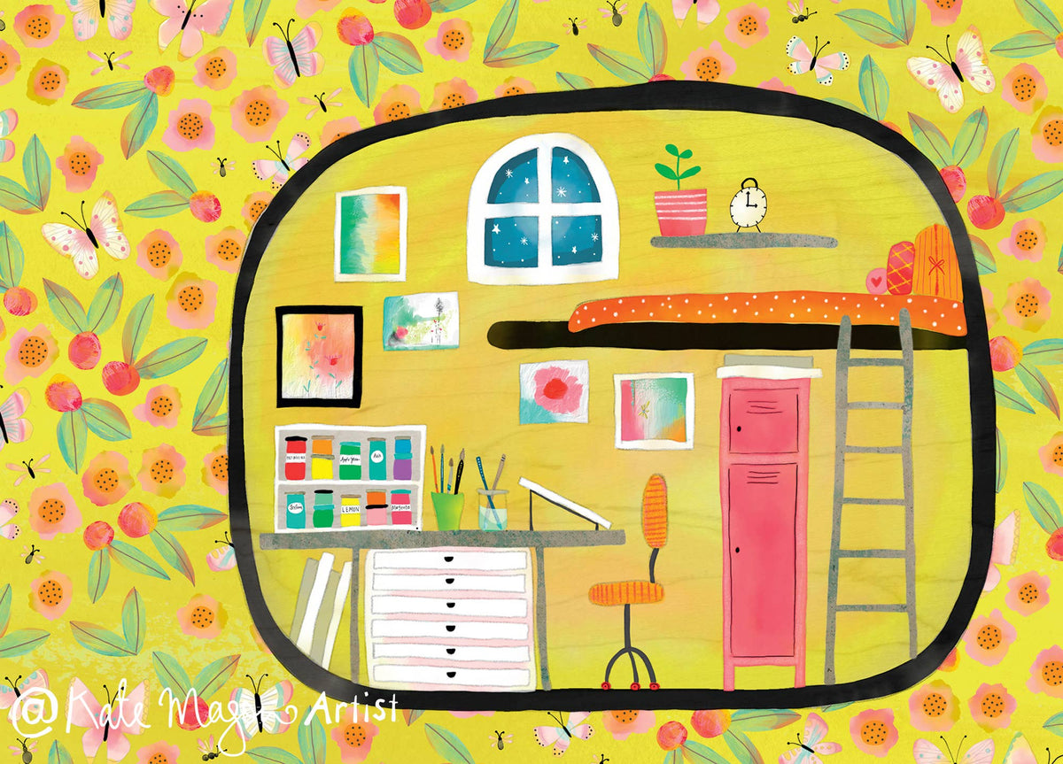 Tiny Studio Floral postcard