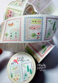 Stamp HOUSES washi tape