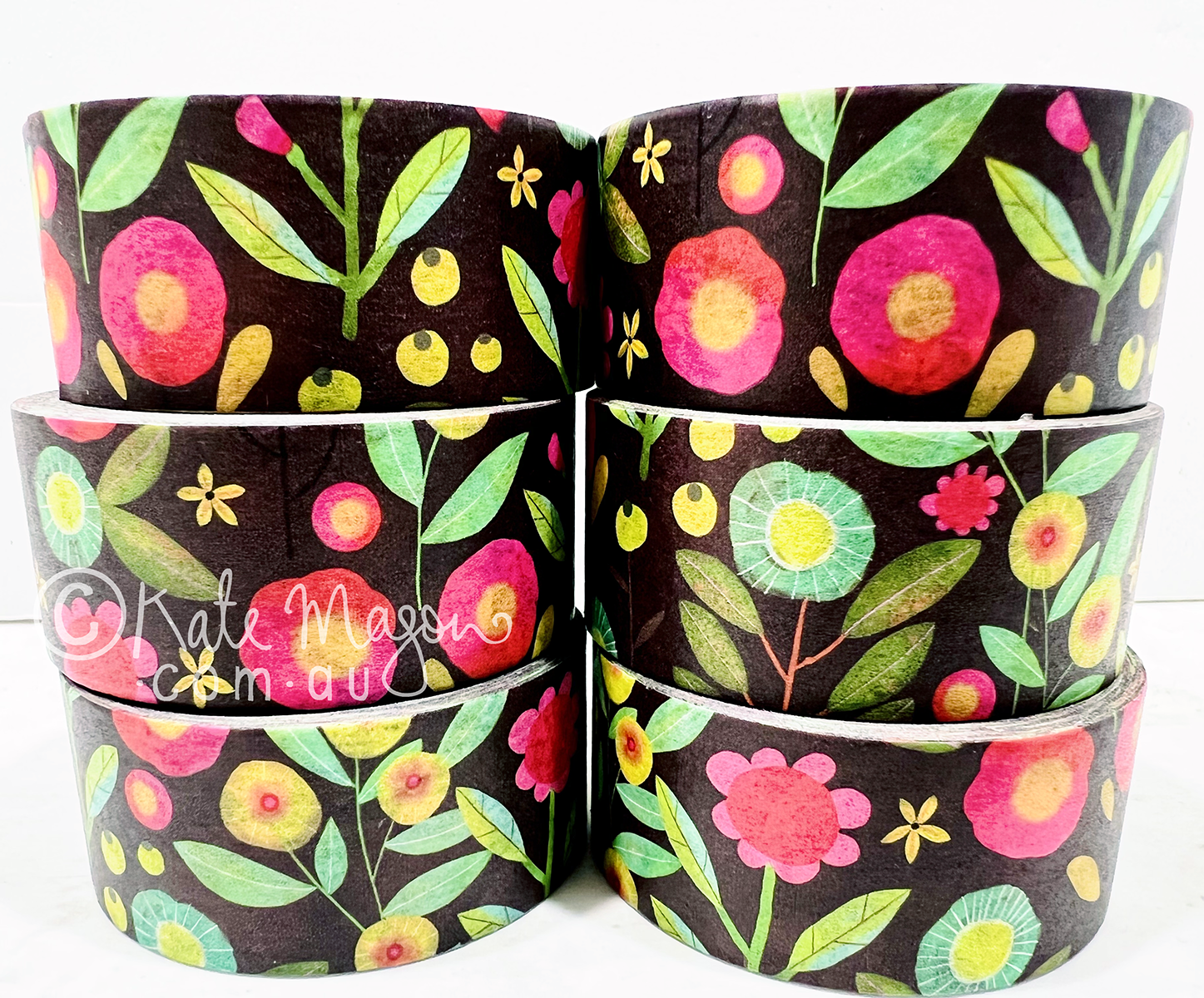 Floral Bright washi tape