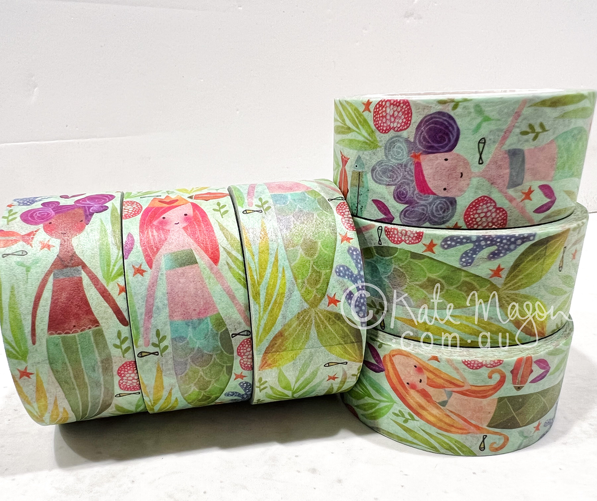 Mermaid washi tape
