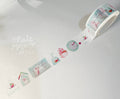 Tiny Pets Pattern washi tape