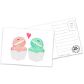 Frog Cakes POSTCARD Australia Snail Mail Stationery Gift