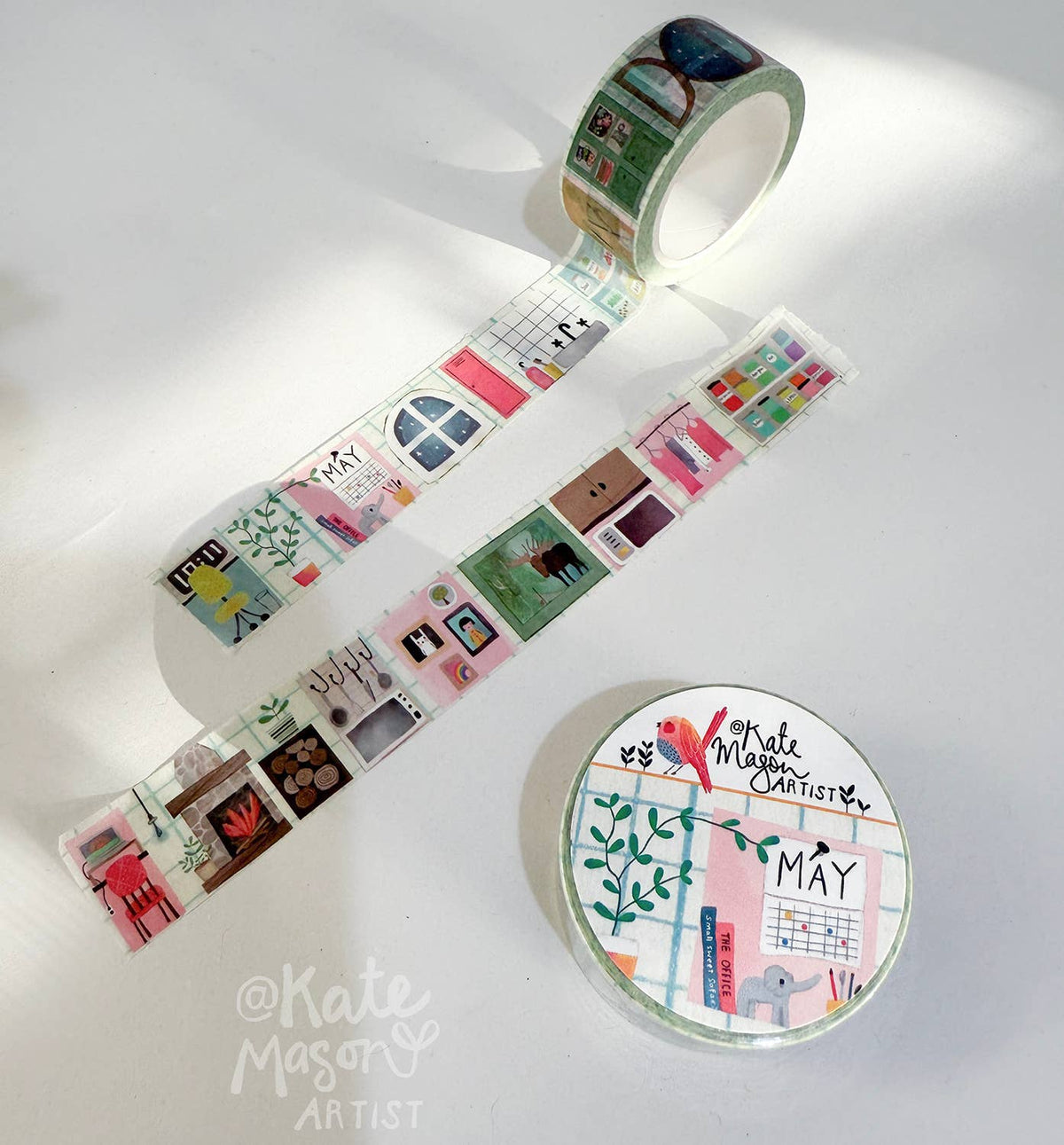 Tiny Living Icons washi tape