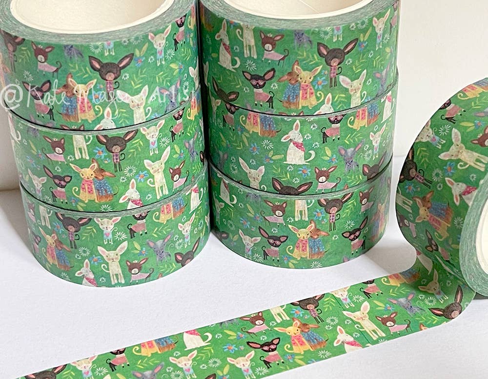 Tiny Dog washi tape