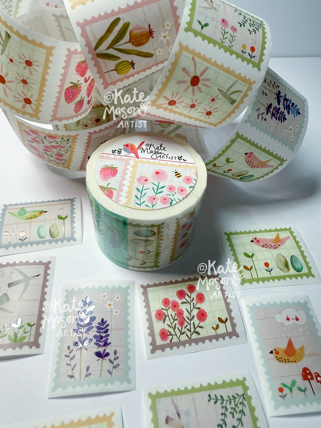 Stamp NATURE washi tape