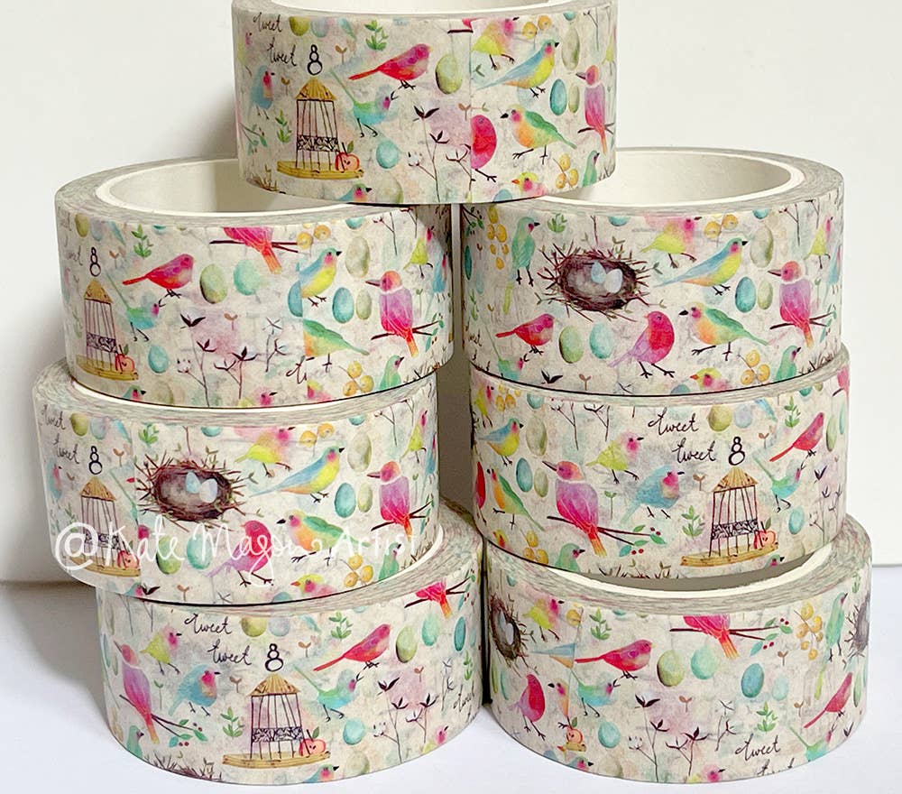 Birdy Tweet Nest washi tape