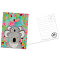 Koala Mumma POSTCARD Australian Fauna Snail Mail Post