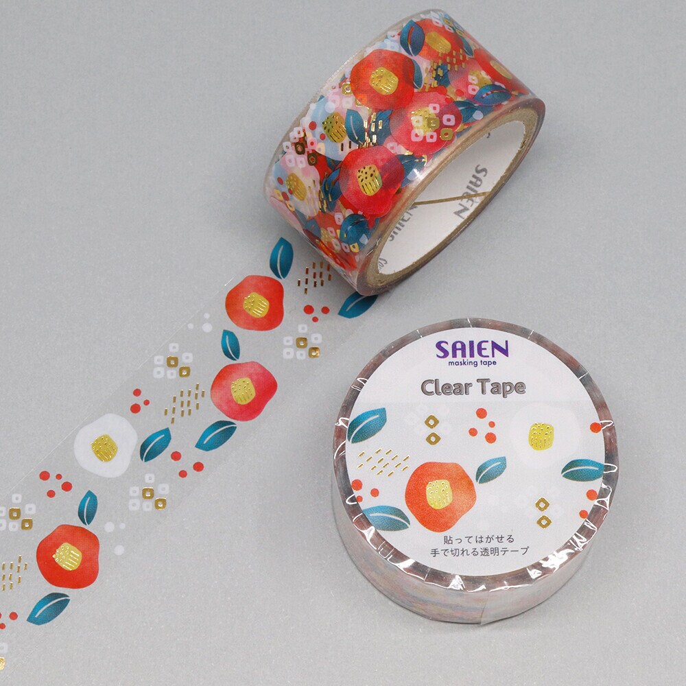 Camellia clear tape by Kamiiso Saien