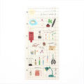 Stationery washi stickers by Miki Tamura