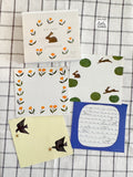 Grassland memo block paper by Nishi Shuku