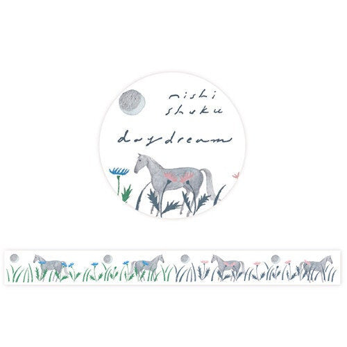 Daydream Horses clear tape by Nishi Shuku