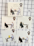 Coffee Store memo block paper by Necktie
