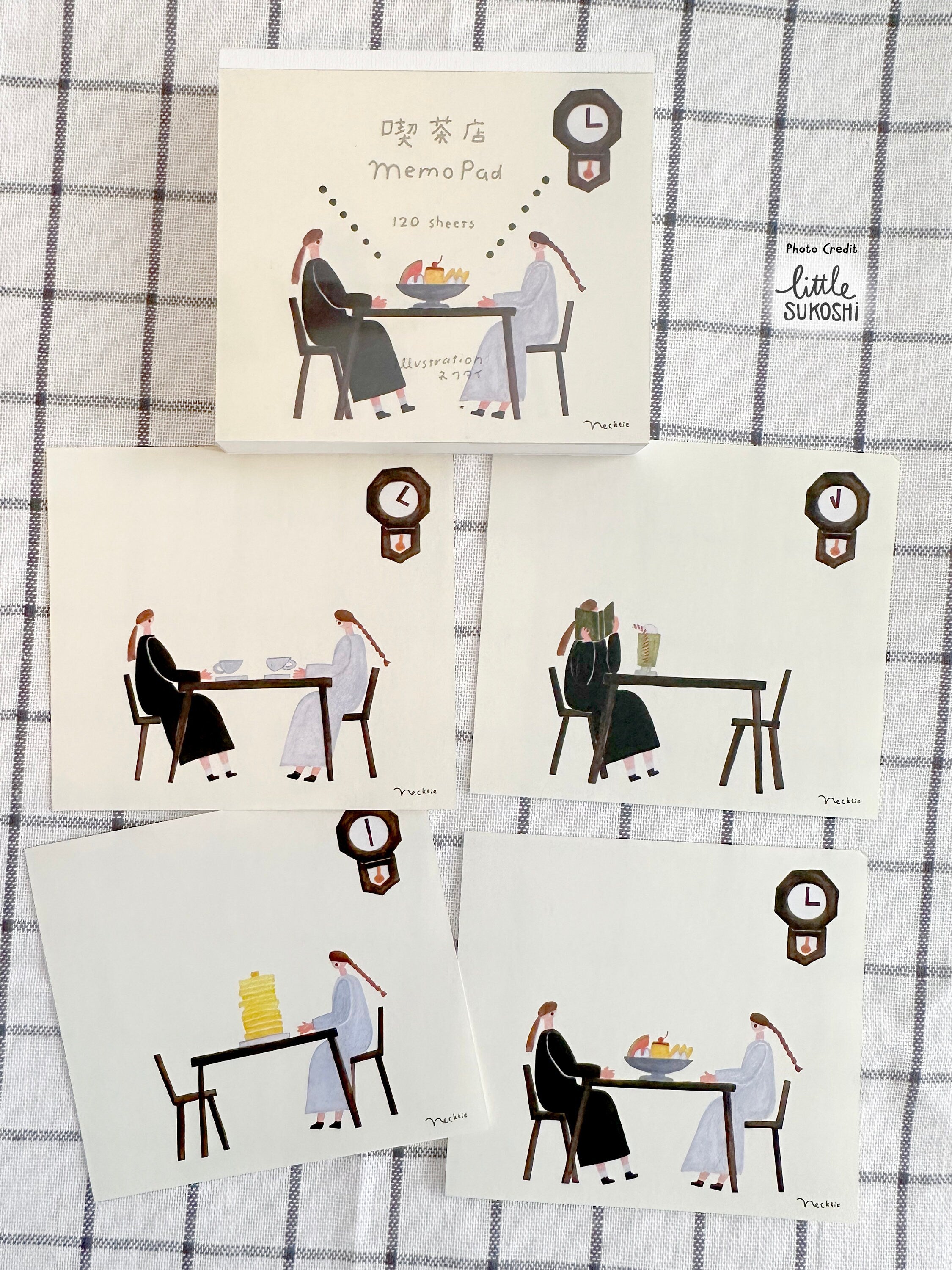 Coffee Store memo block paper by Necktie